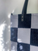 Checkered Crossbody Tote
