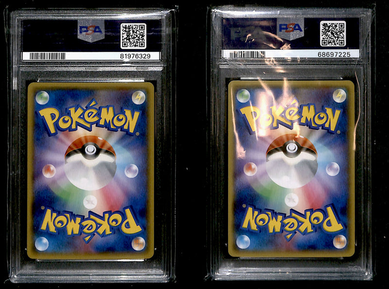 Kyogre EX & Groudon EX Double Crisis Japanese, PSA 10s Pokemon Card