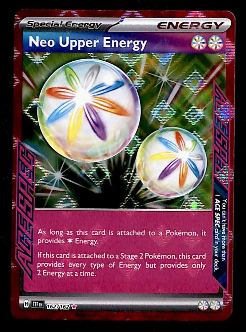 Neo Upper Energy Ace Spec Temporal Forces 162/162, NM Pokemon Card
