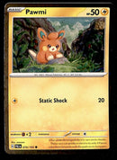 Pawmi Cosmos Holo Paldea Evolved 074/193, NM Pokemon Card