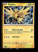 Zapdos Holo Black Star Promo SVP 157 NM Pokemon Card