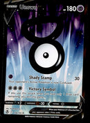 Unown V Silver Tempest 176/195, NM Pokemon Card