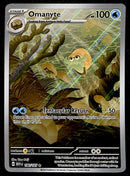 Omanyte Illustration Rare Scarlet & Violet 151 180/165, NM Pokemon Card