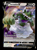 Tornadus V Ultra Rare Chilling Reign 124/198, NM Pokemon Card