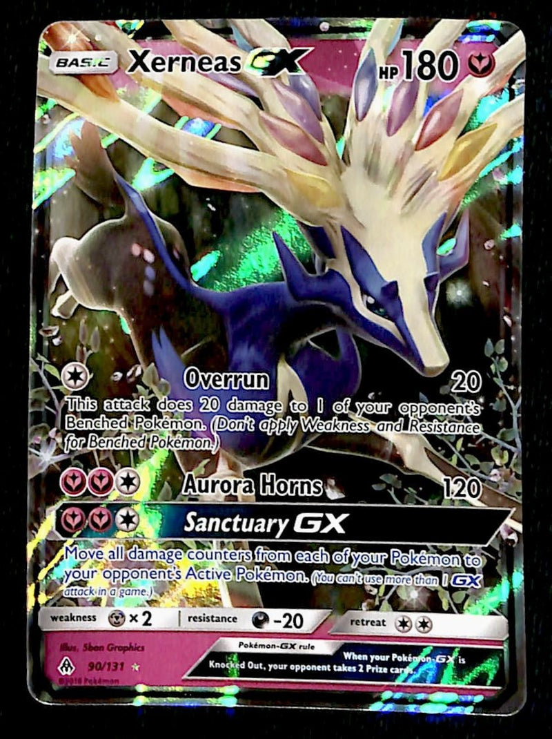 Xerneas GX Forbidden Light 90/131, EX Pokemon Card