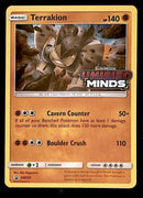 Terrakion Holo Black Star Promo SM205 NM Pokemon Card