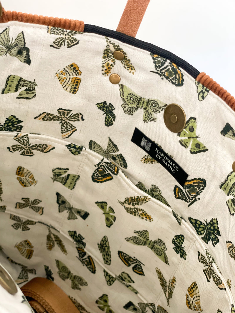 Checkered Crossbody Tote