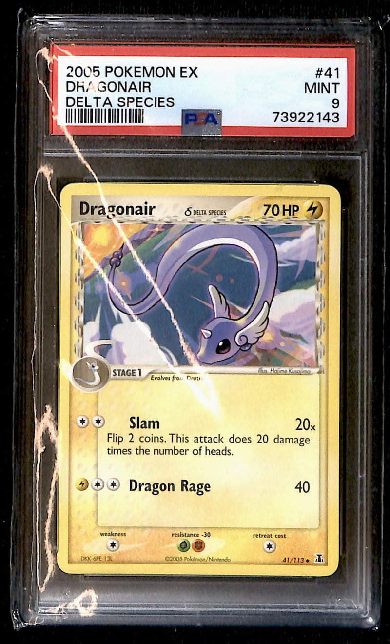 Dragonair Delta Species 41/113, PSA 9 Pokemon Card