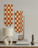 Check Wall Quilt Gingerbread 2