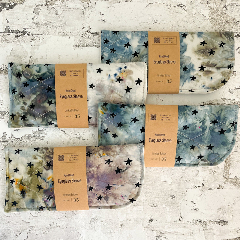 Hand Dyed Eye Glass Sleeve