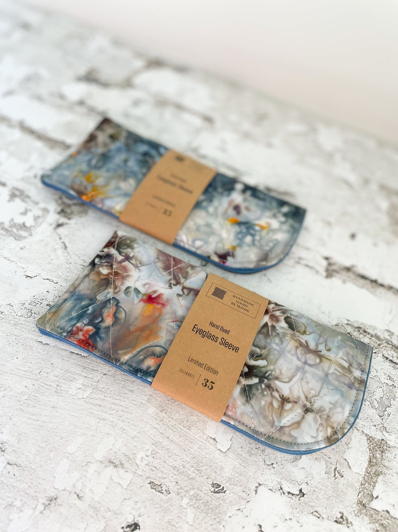 Hand Dyed Eye Glass Sleeve