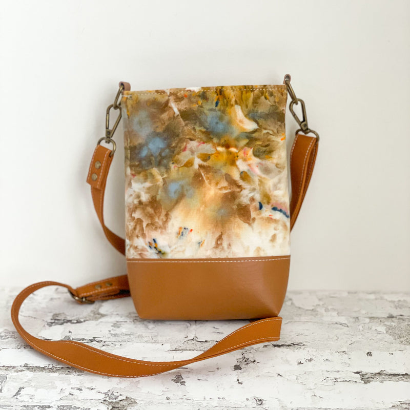 Hand Dyed Crossbody Bag