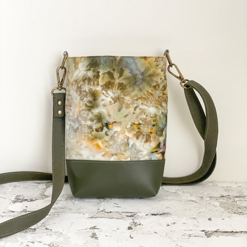 Hand Dyed Crossbody Bag