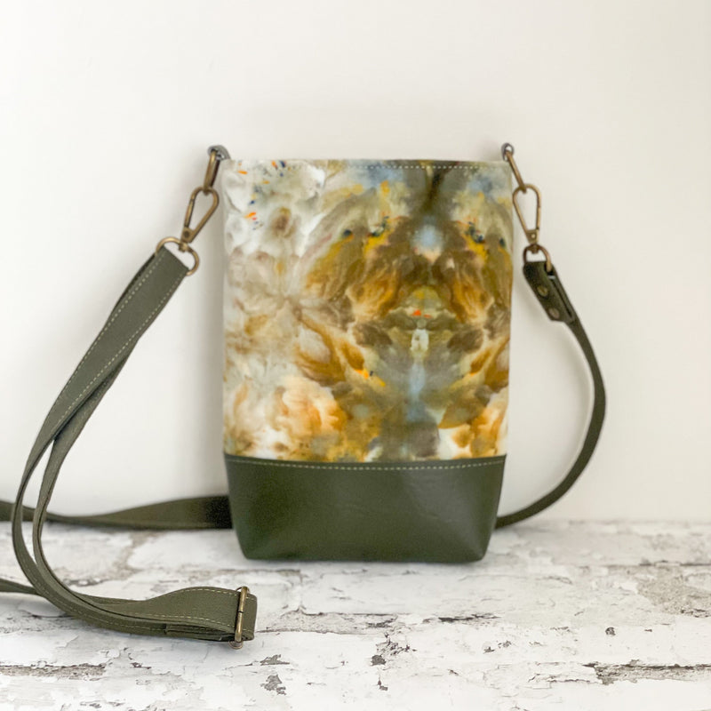 Hand Dyed Crossbody Bag