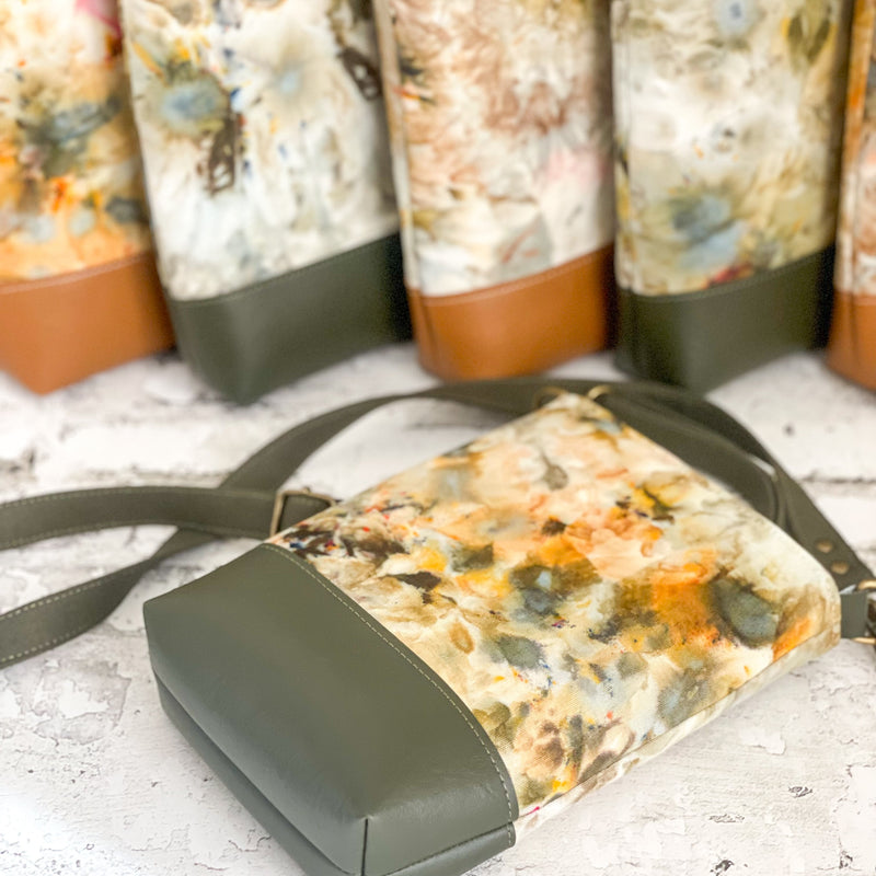 Hand Dyed Crossbody Bag