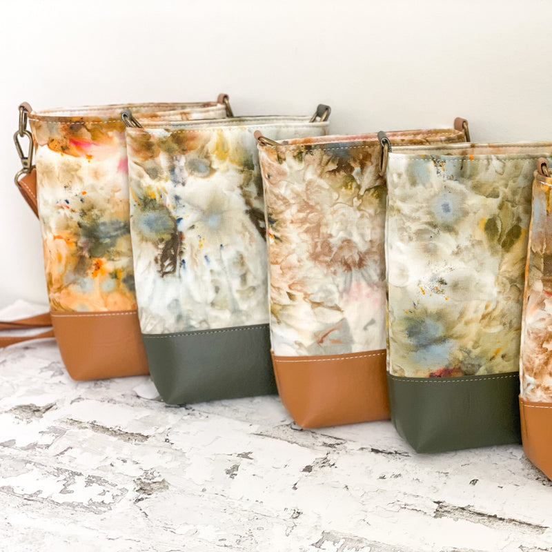 Hand Dyed Crossbody Bag