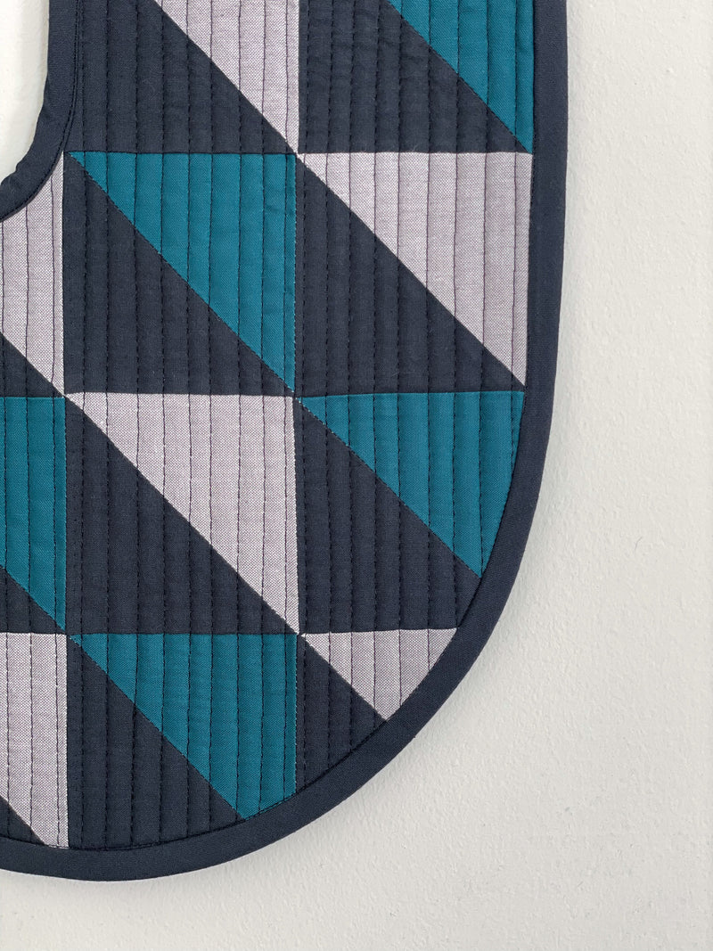 Grace Wall Quilt Blue