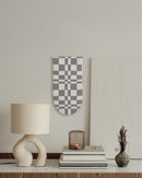 Check Wall Quilt Lavender 3