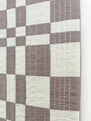 Check Wall Quilt Lavender 3