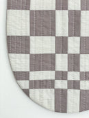 Check Wall Quilt Lavender 3