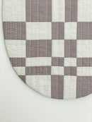 Check Wall Quilt Lavender 3