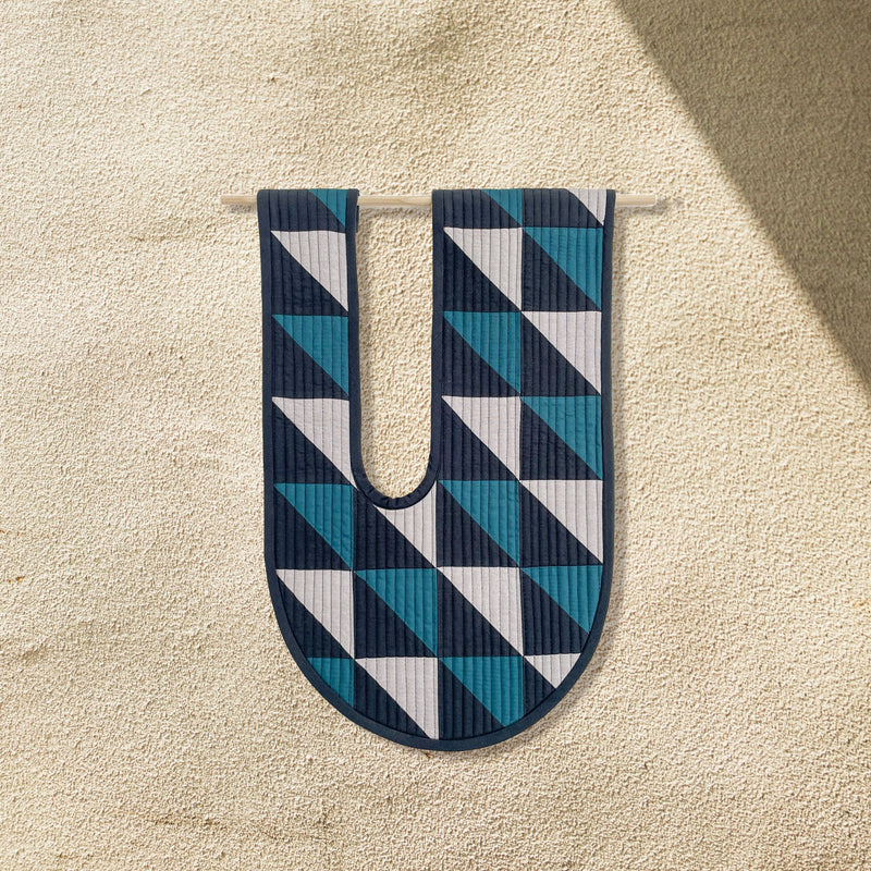 Grace Wall Quilt Blue