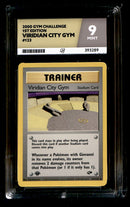 Viridian City Gym 1st Edition Gym Challenge 123/132, ACE 9 Pokemon Card