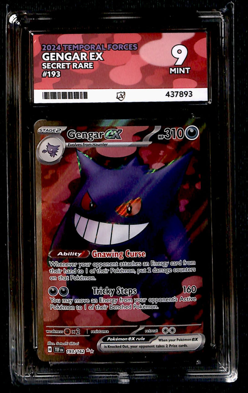Gengar ex Temporal Forces 193/162, ACE 9 Pokemon Card