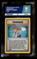 Misty's Wish 1st Edition Gym Challenge 108/132, ACE 9 Pokemon Card