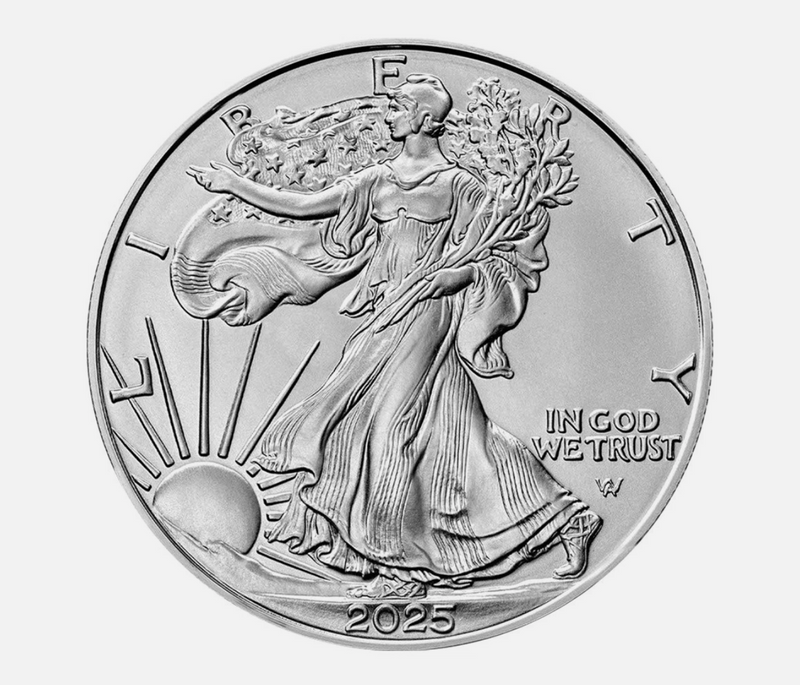 Roll of 20 - 2025 American Silver Collectible Eagle Coins 1 oz – Uncirculated Display Edition